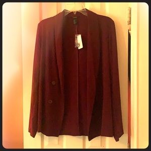 Burgundy Blazer